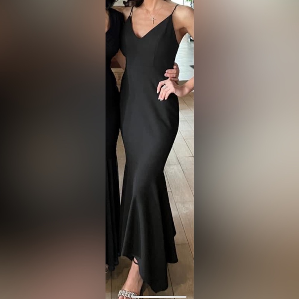 black dress
